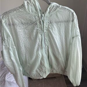 lululemon athletica Mint Green Bomber Jacket